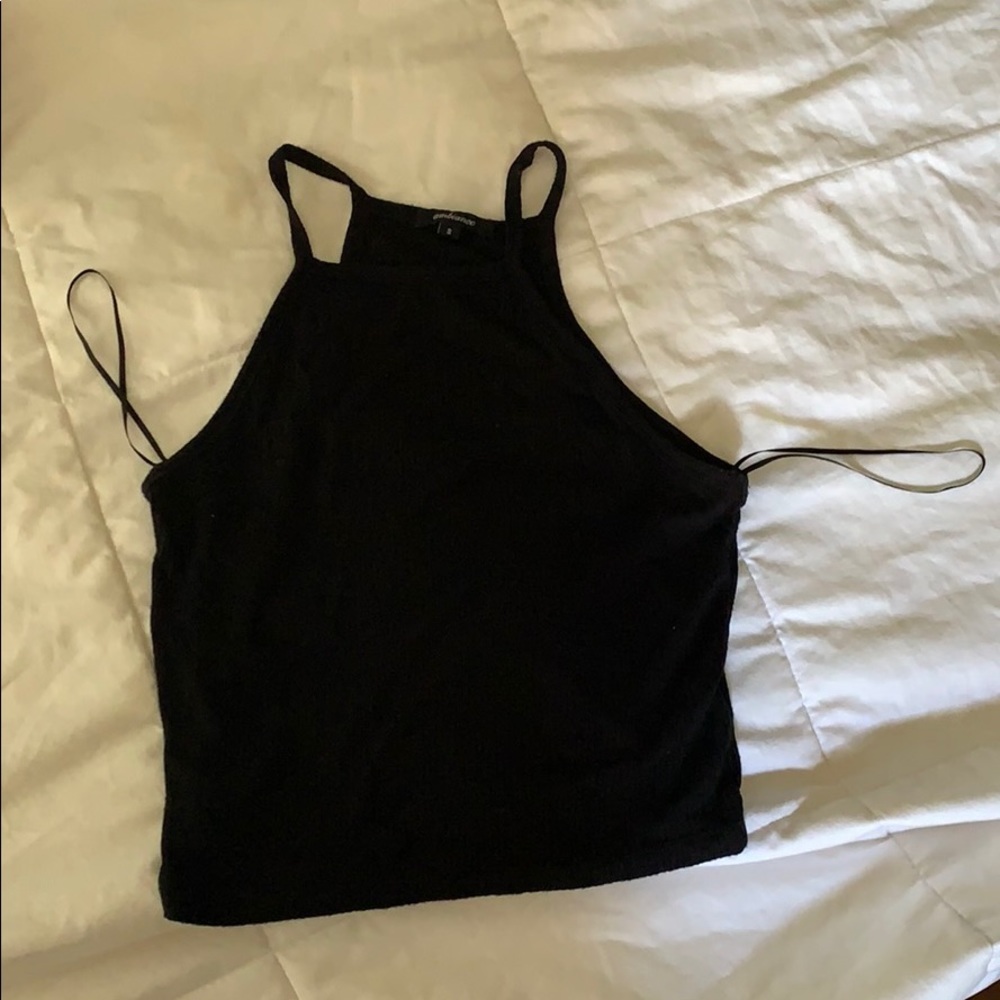 Black tight top